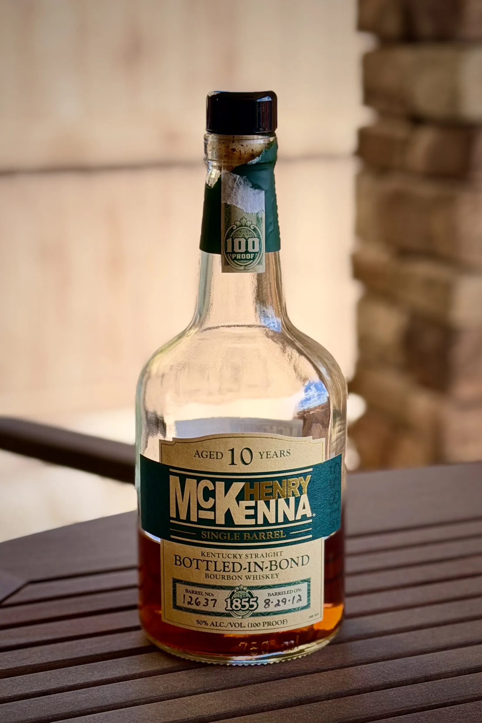 Henry McKenna 10 Year Single Barrel