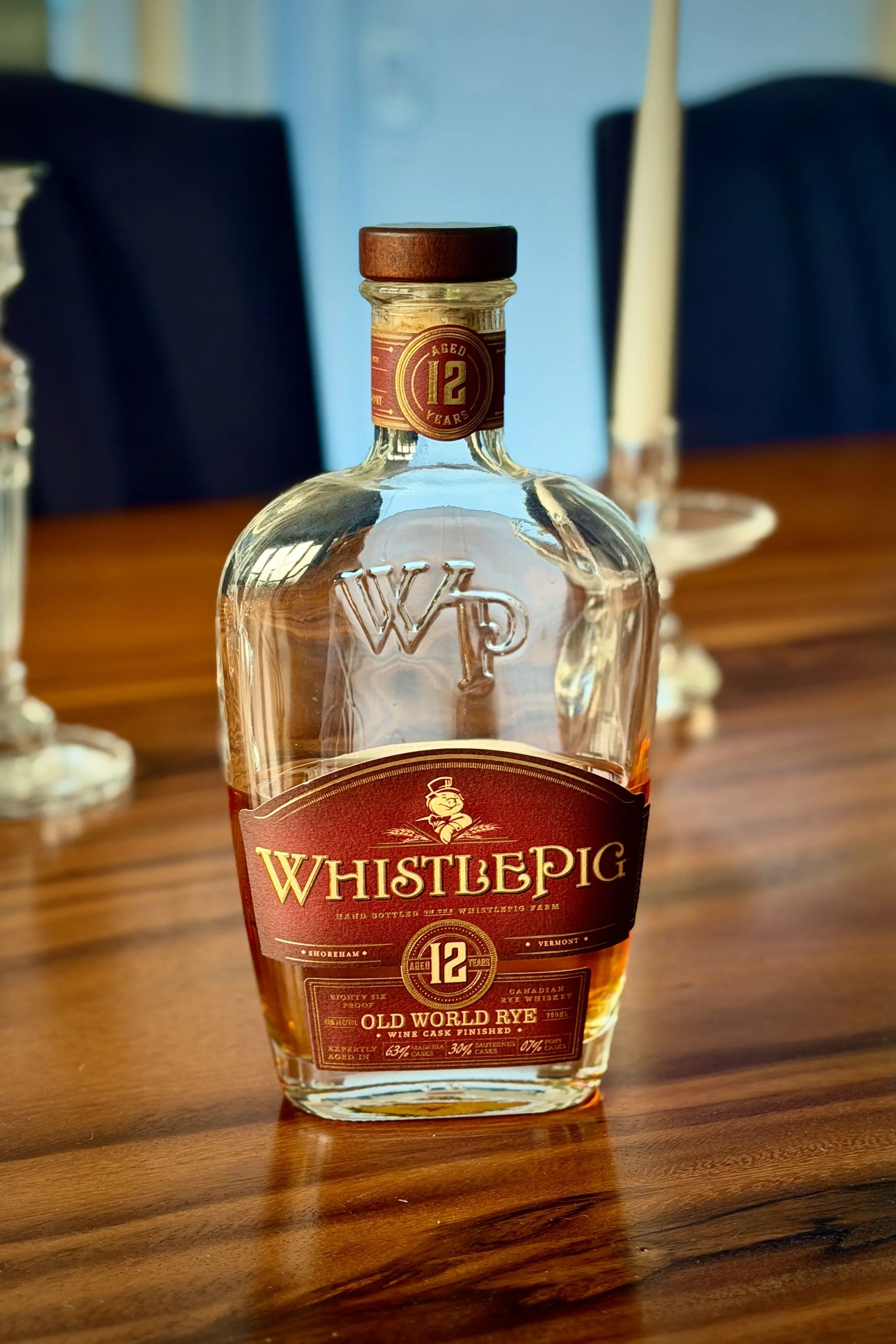 WhistlePig 12 Year Old World Rye